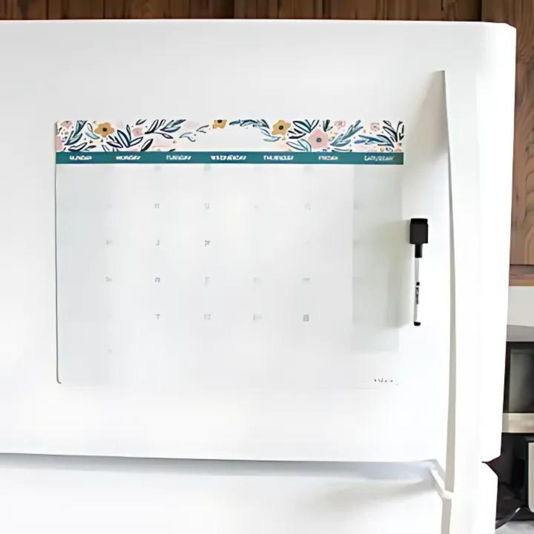 3 Piece Magnetic Dry Erase Planner Set, Garden Blooms - Wordkind Stationery Boutique