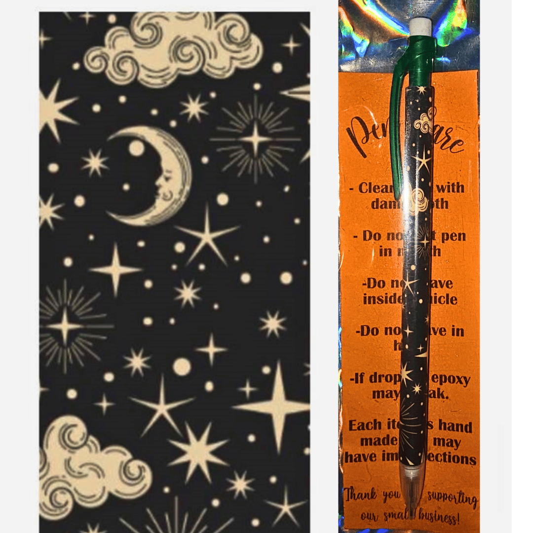 Celestial Moon and Stars Mechanical Pencil- Wordkind