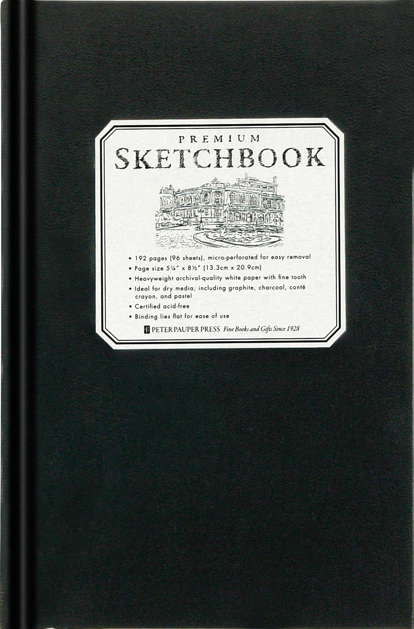 5 1/2 x 8 1/2 Premium Sketchbook - Wordkind Stationery Boutique