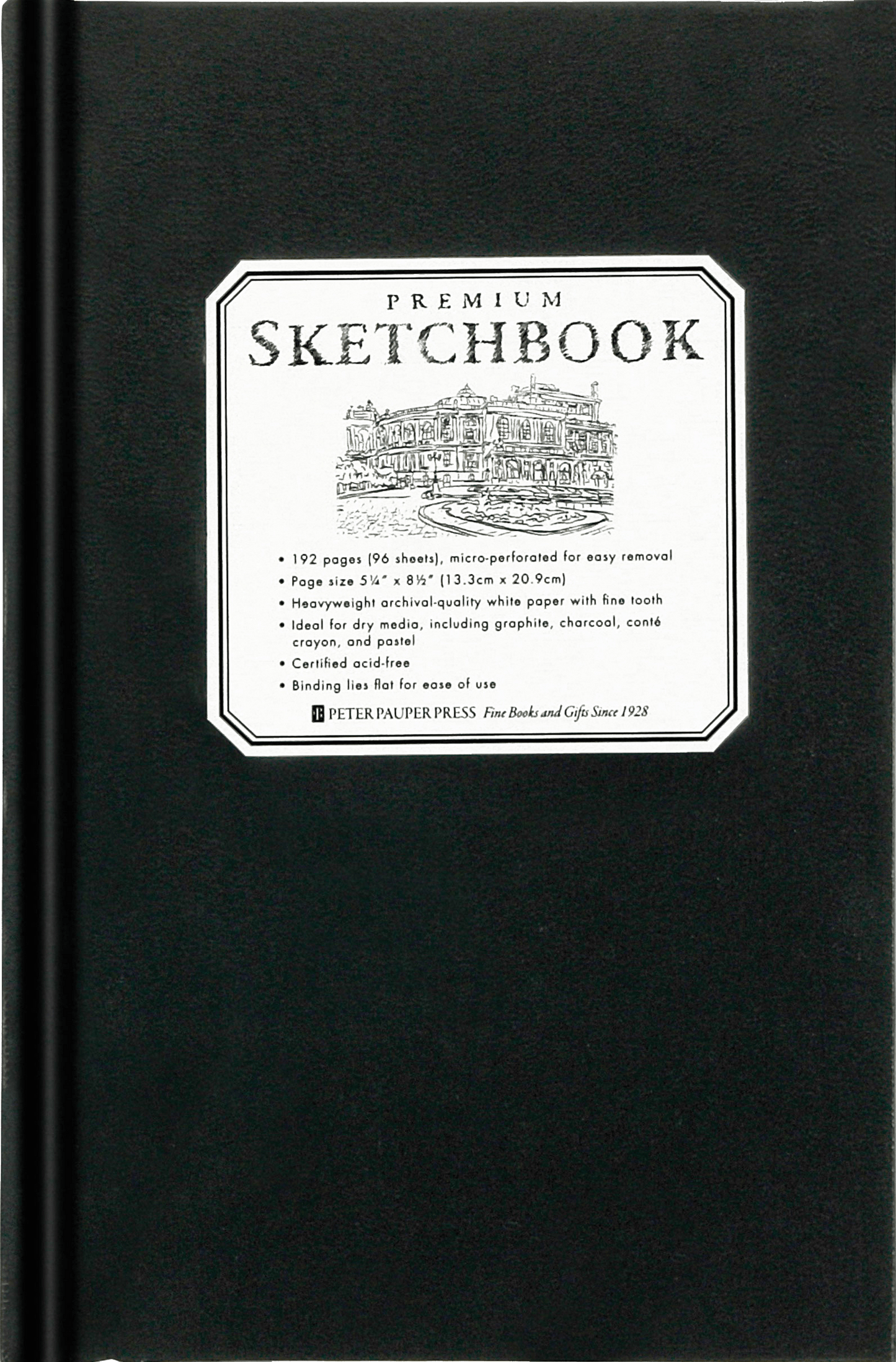 5 1/2 x 8 1/2 Premium Sketchbook - Wordkind Stationery Boutique