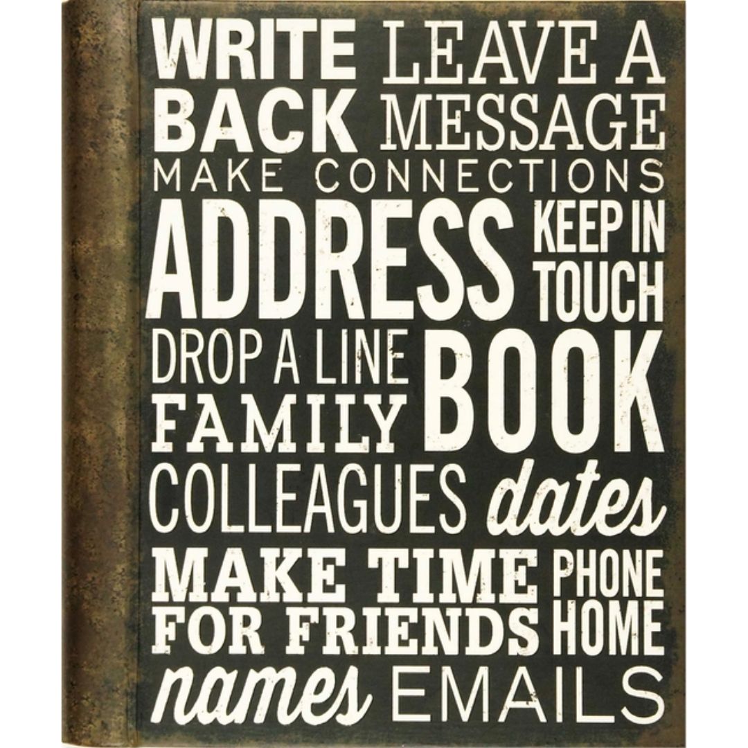 Making Connections Large Address Book - Wordkind