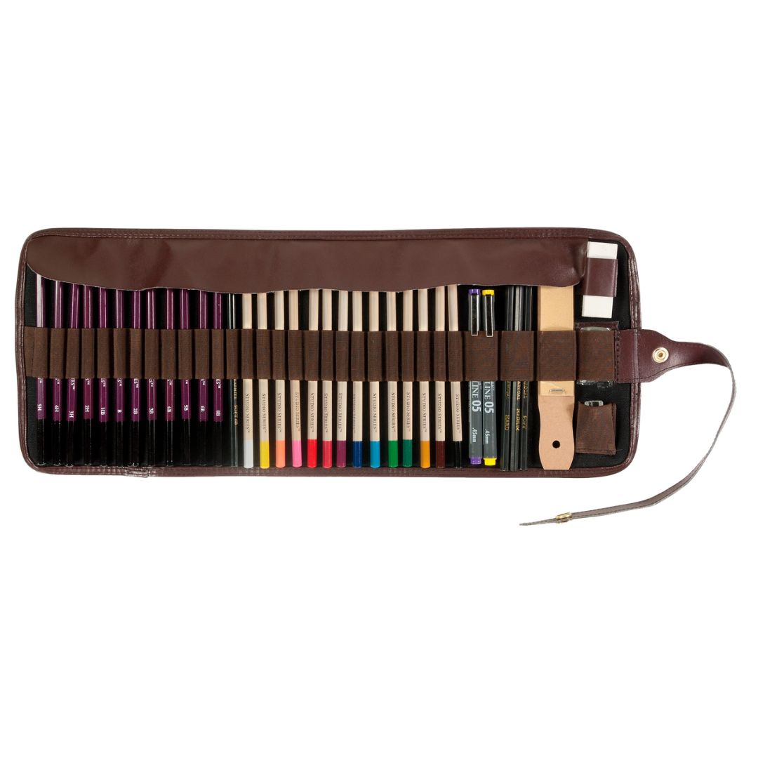 Roll-Up Canvas Pencil Wrap - Wordkind