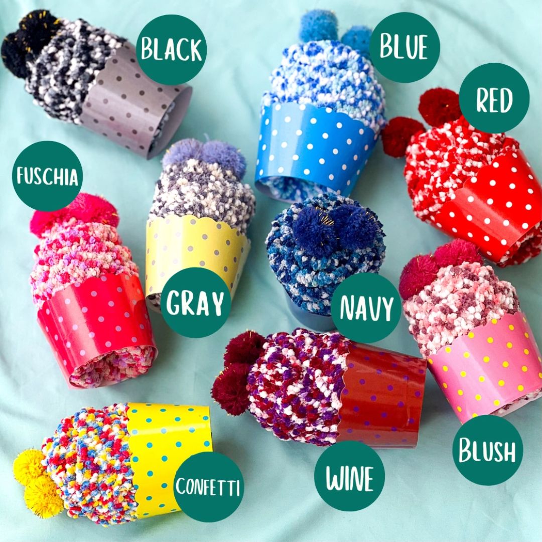 Cozy Cupcake Socks | Adorable Gift Socks in 9 Colors