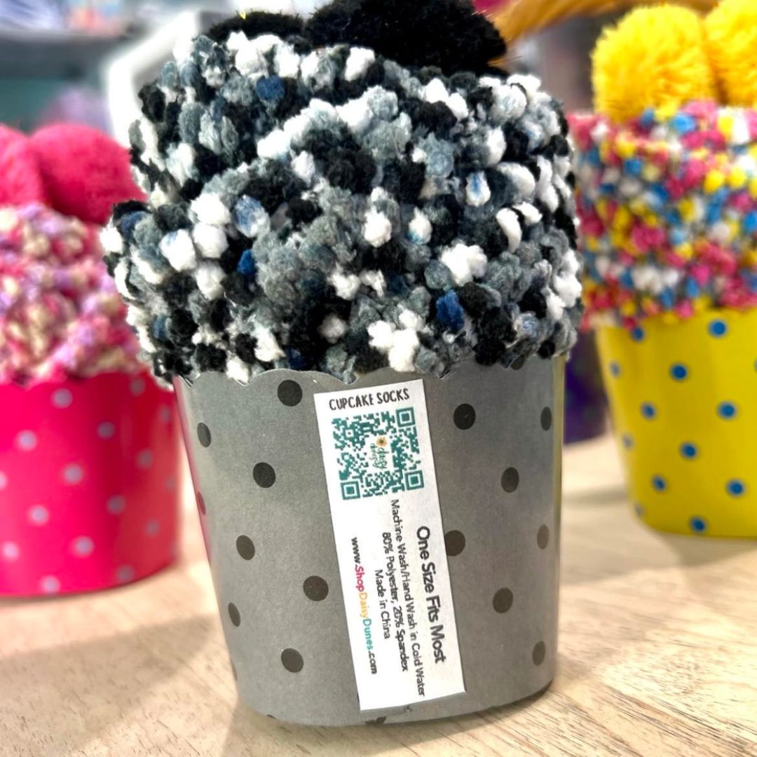 Cozy Cupcake Socks | Adorable Gift Socks in 9 Colors