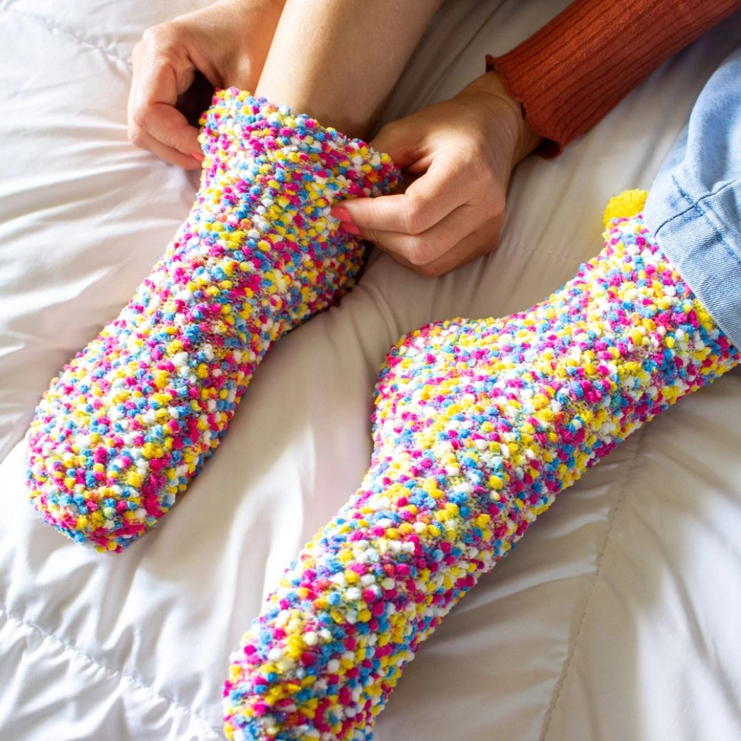 Cozy Cupcake Socks | Adorable Gift Socks in 9 Colors