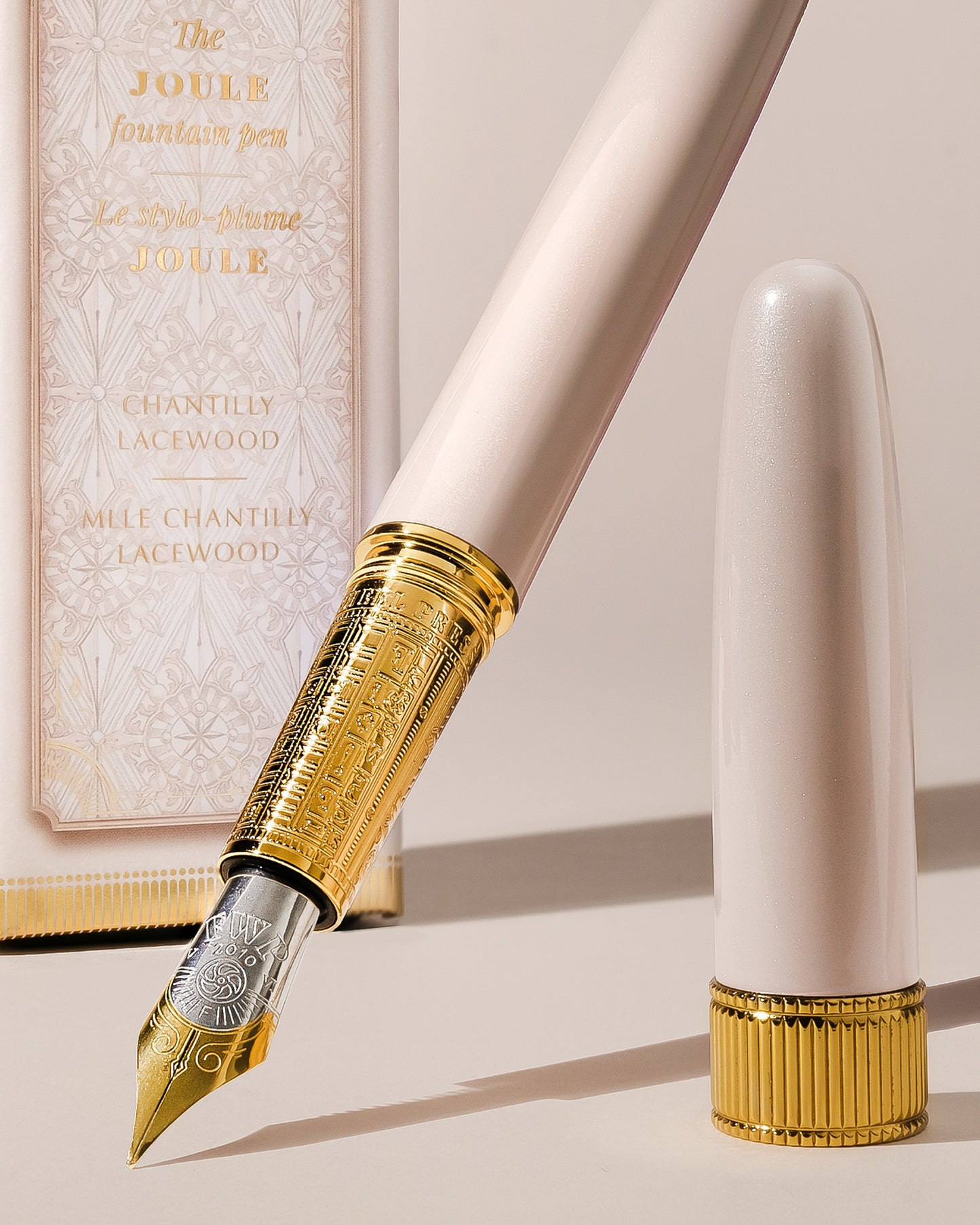Ferris Wheel PressJoule Fountain Pen -Chantilly Lacewood - Wordkind