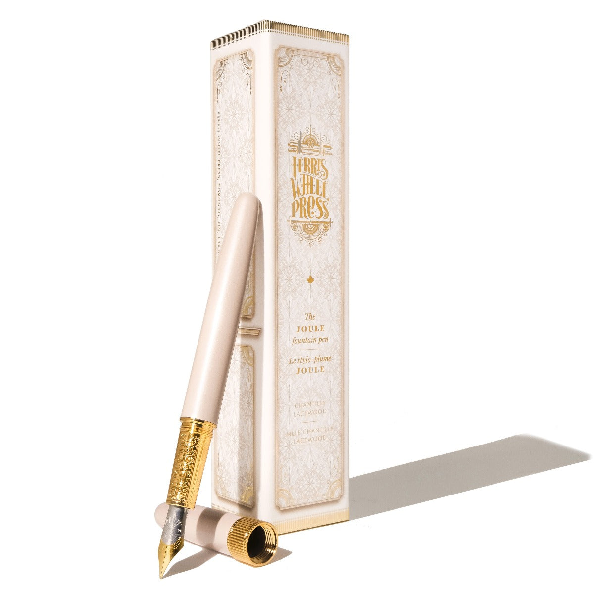 Ferris Wheel PressJoule Fountain Pen -Chantilly Lacewood - Wordkind