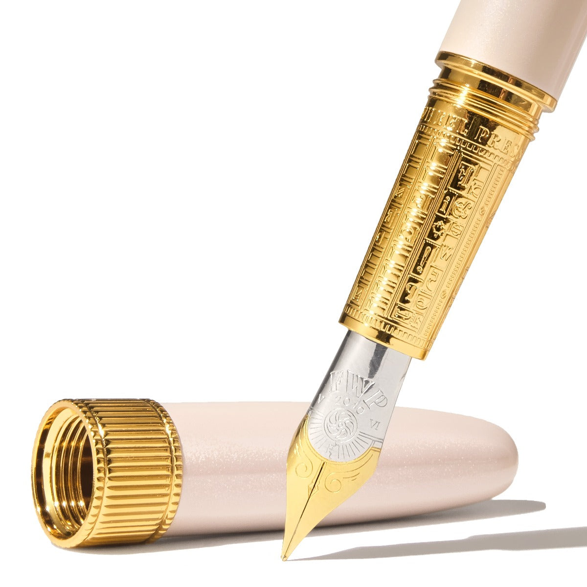 Ferris Wheel PressJoule Fountain Pen -Chantilly Lacewood - Wordkind
