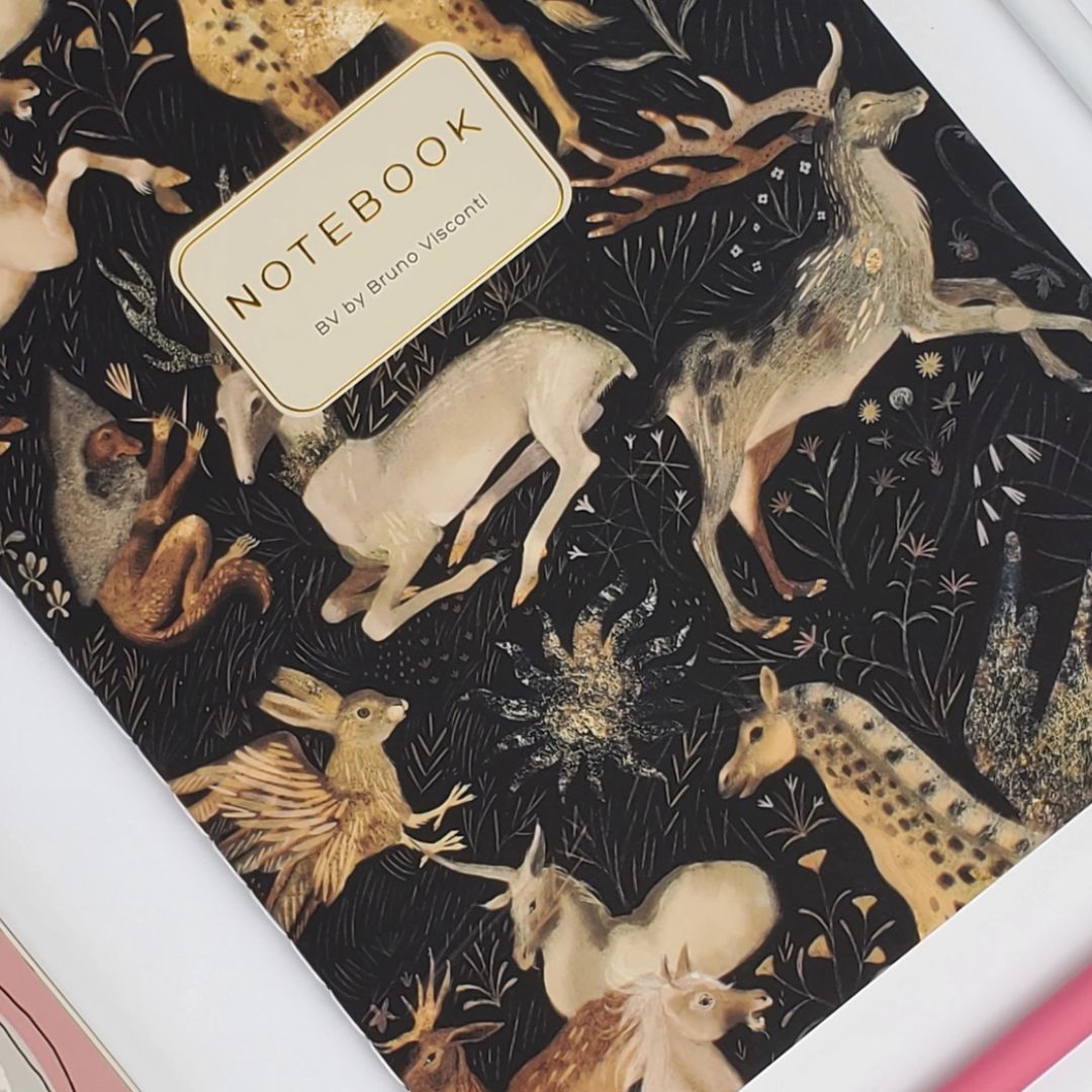 Bruno Visconti Fauna Fantasy Notebook – Mythical and Inspiring