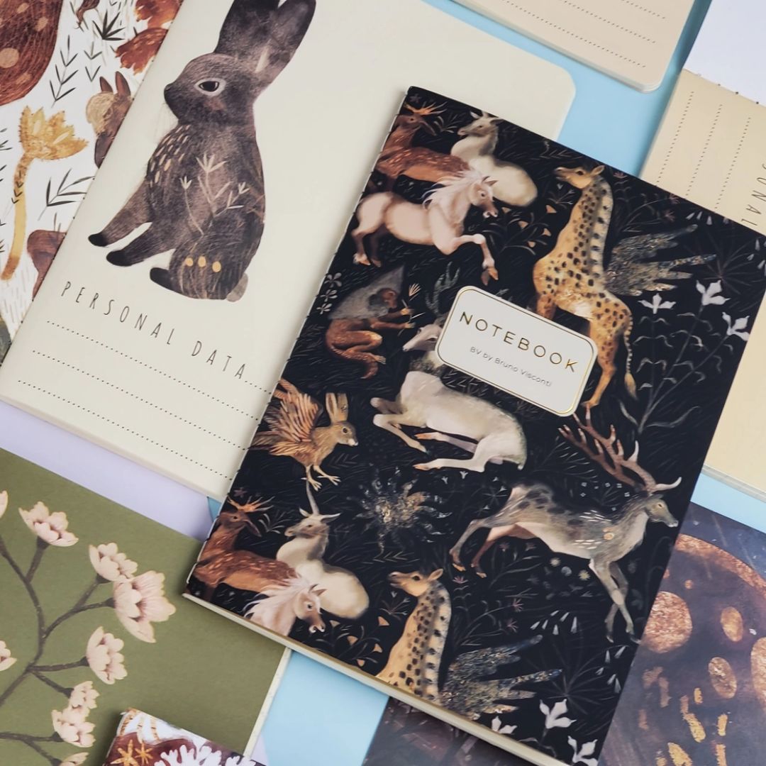 Bruno Visconti Fauna Fantasy Notebook – Mythical and Inspiring
