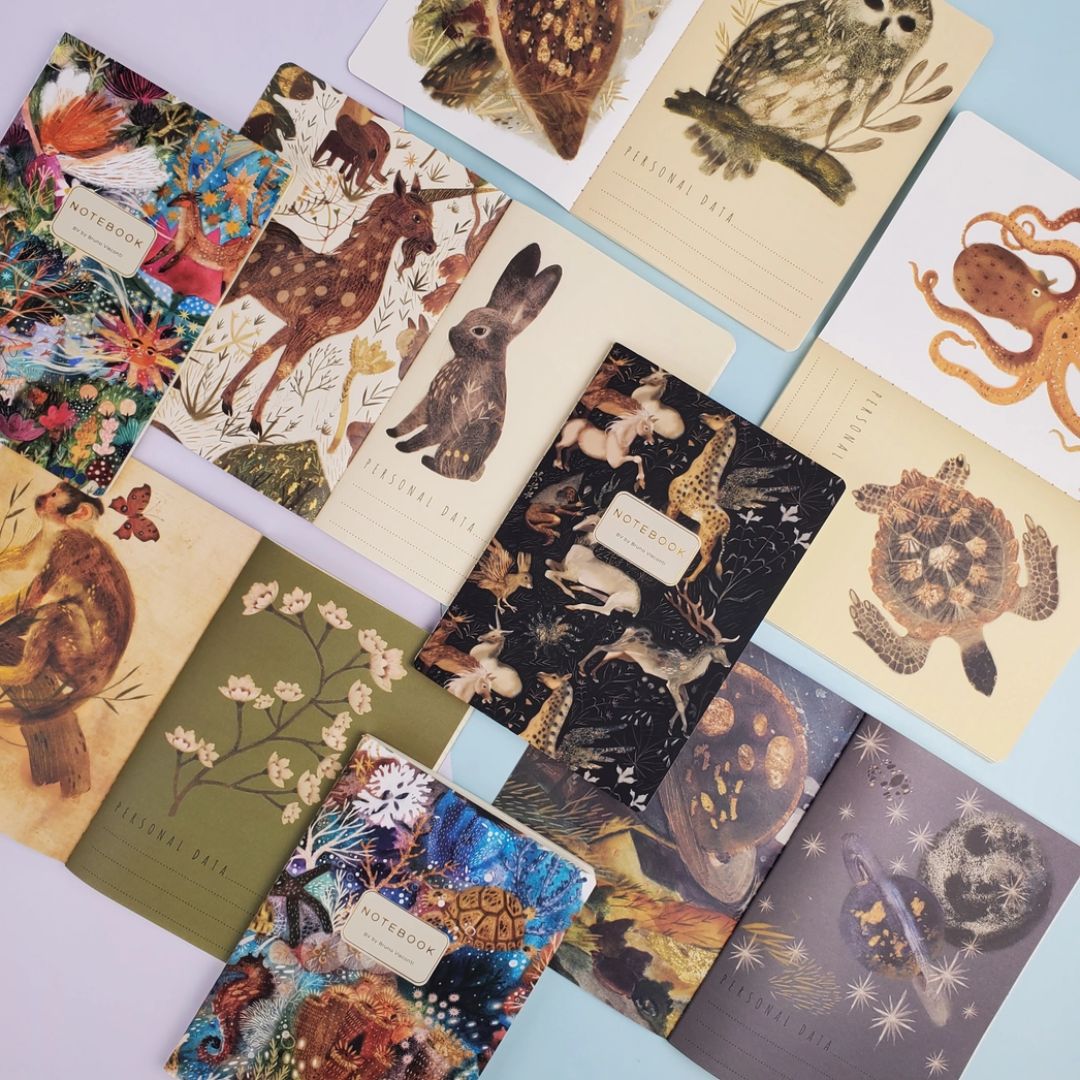 Bruno Visconti Fauna Fantasy Notebook – Mythical and Inspiring