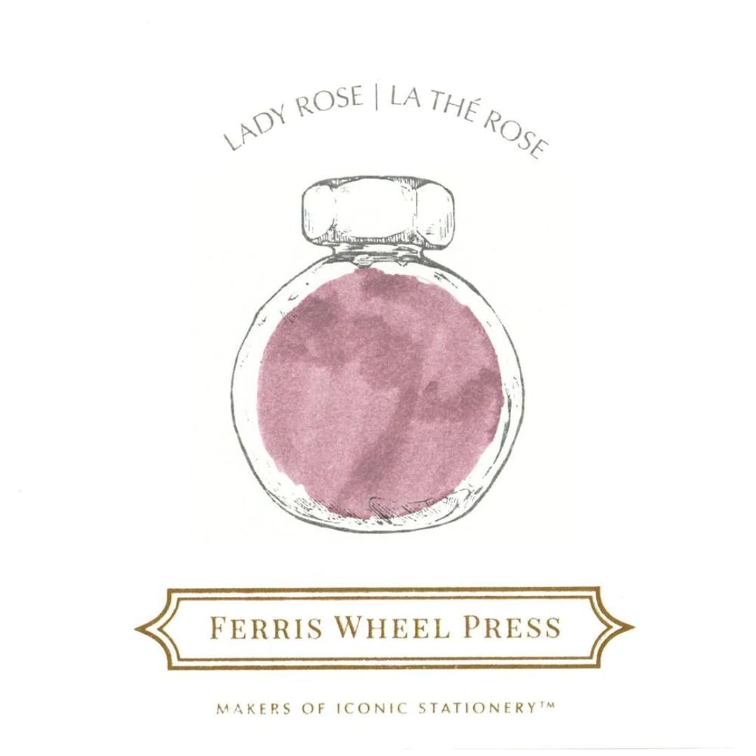 Ferris Wheel Press Fountian Pen Ink - Lady Rose (38 ml) - Wordkind