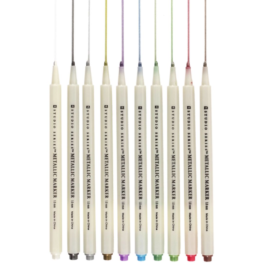 Studio Series Metallic Markers (Set of 10) - Wordkind