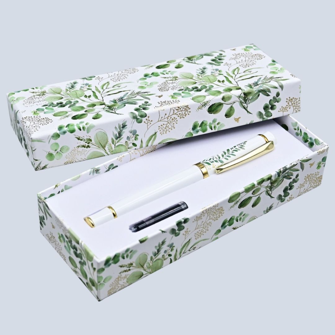 Eucalyptus Fountain Pen Set - Wordkind