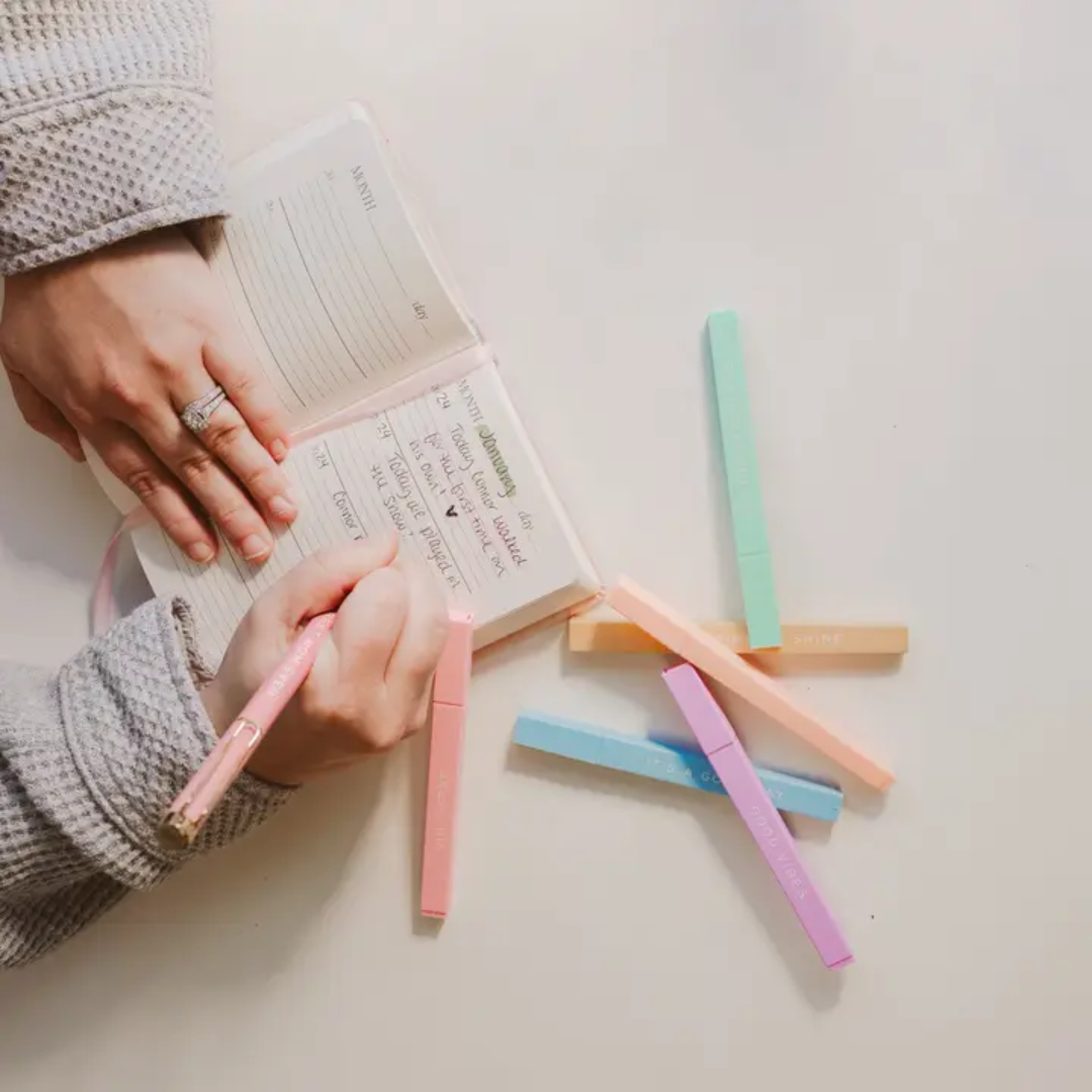 Do Great Things Highlighter Set - Stationery Set - Wordkind