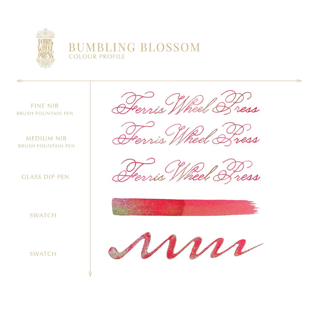 Ferris Wheel Press Fountian Pen Ink - Bumbling Blossom (20 ml) - Wordkind