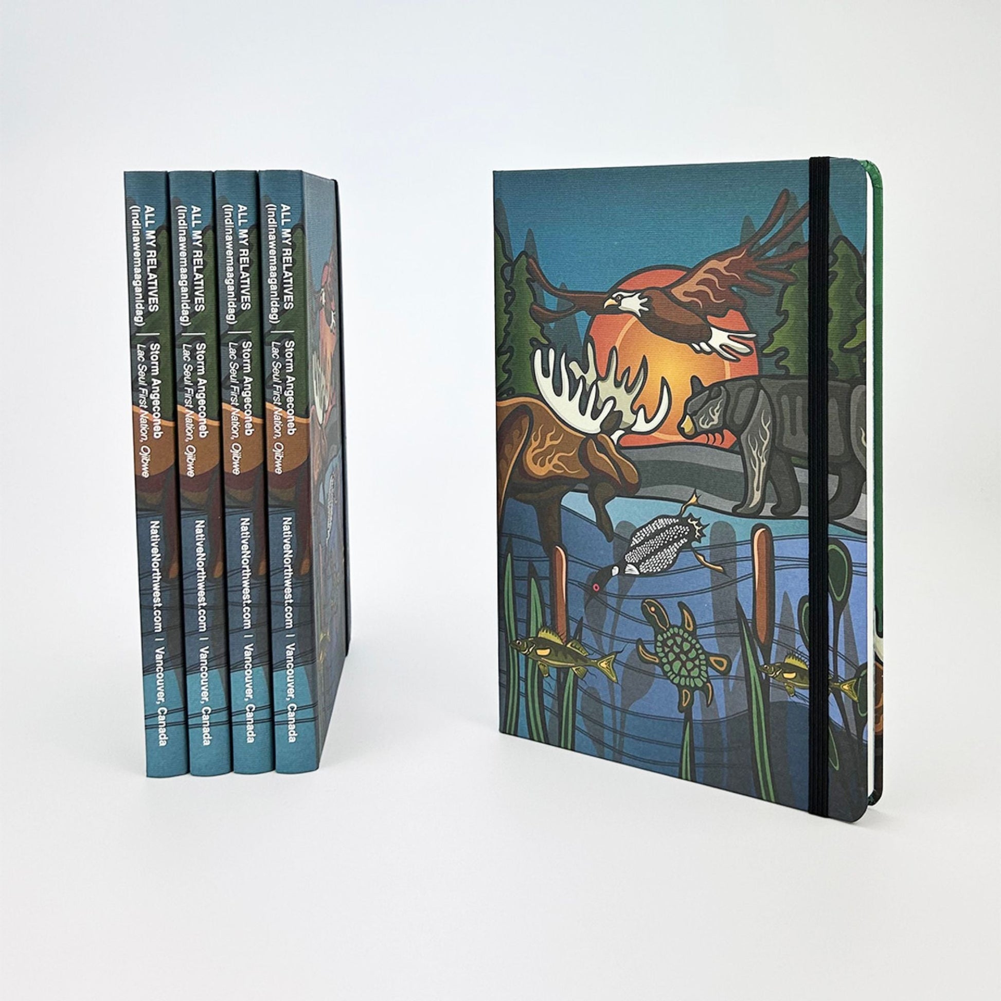 All My Relatives (Indinawemaaganidag) Journal – Native Northwest - Wordkind Stationery Boutique