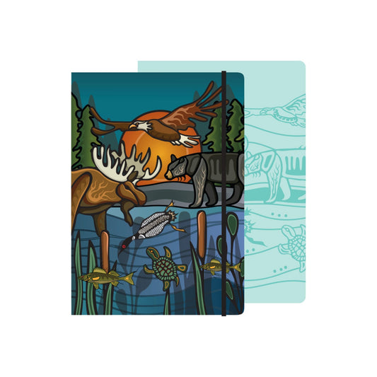 All My Relatives (Indinawemaaganidag) Journal – Native Northwest - Wordkind Stationery Boutique