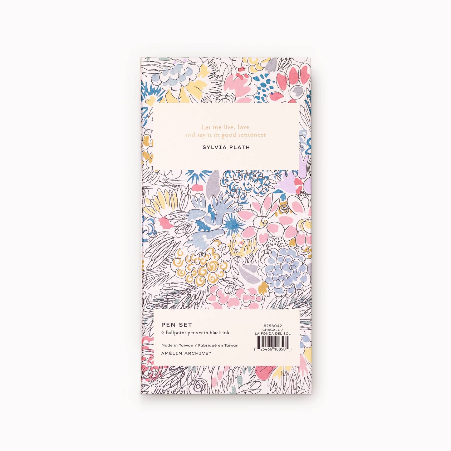 Amélin Archive Ballpoint Pen Set – Chagall & La Fonda Del Sol - Wordkind Stationery Boutique