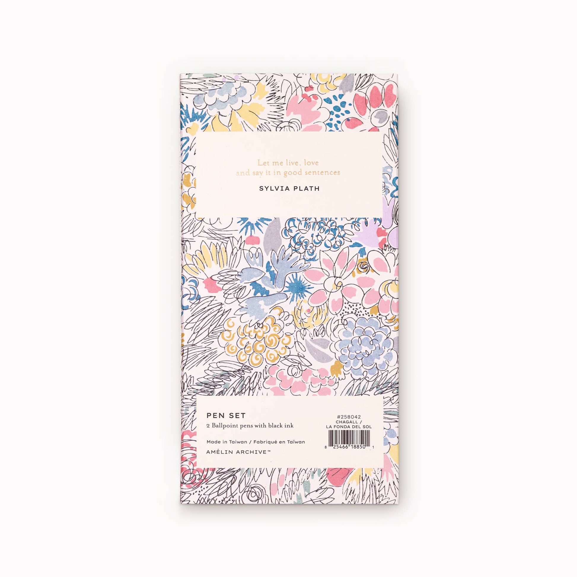 Amélin Archive Ballpoint Pen Set – Chagall & La Fonda Del Sol - Wordkind Stationery Boutique