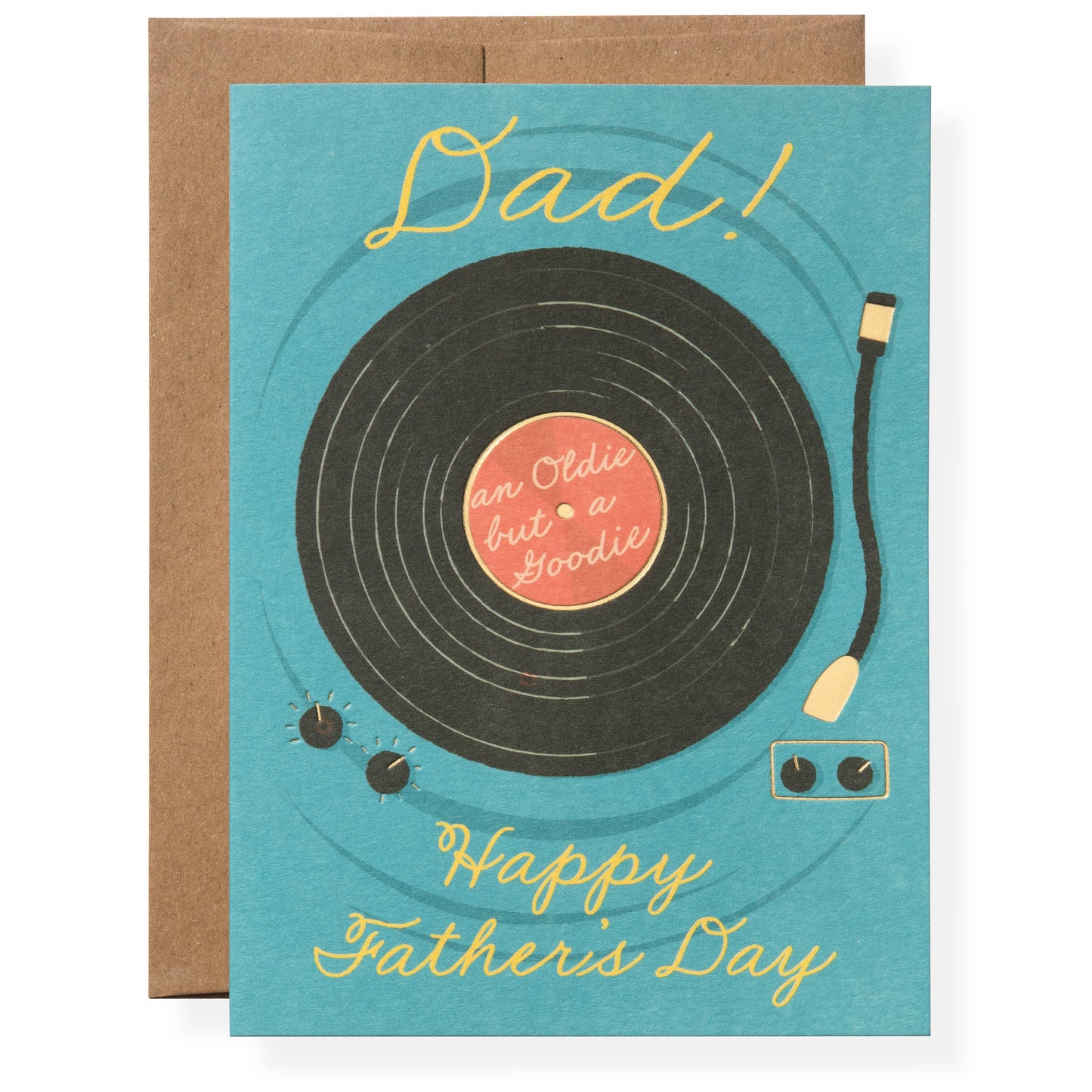 “An Oldie But a Goodie” Father’s Day Card – Karen Adams Designs - Wordkind Stationery Boutique
