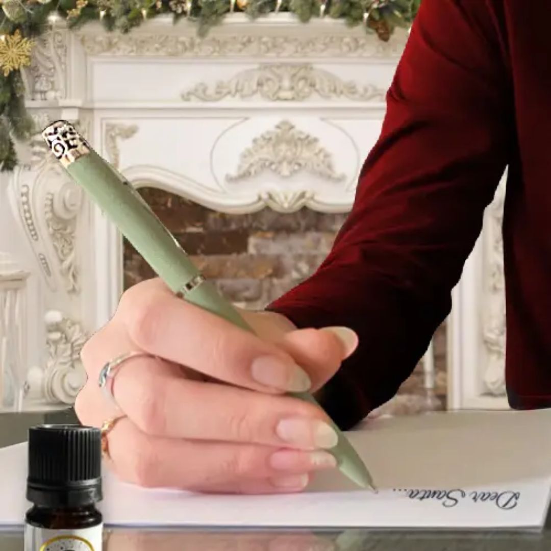 Aromatherapy Ballpoint Pen Set - Sage Green - Wordkind Stationery Boutique