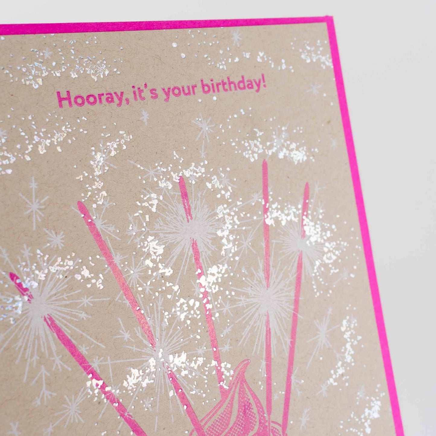 Birthday Sparklers Cupcake Card - Wordkind Stationery Boutique