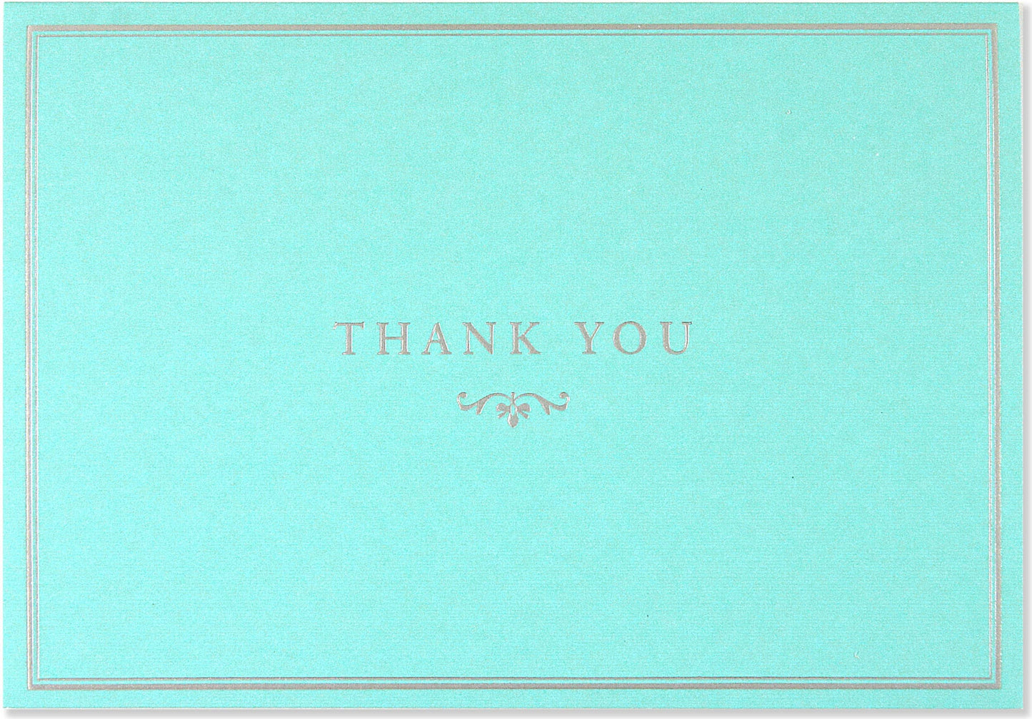 Blue Elegance Thank You Notes - Wordkind Stationery Boutique