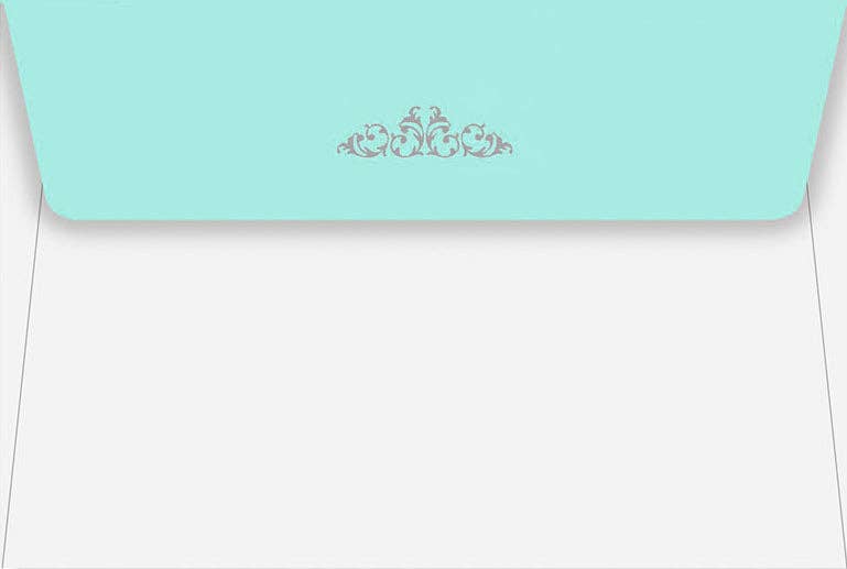 Blue Elegance Thank You Notes - Wordkind Stationery Boutique