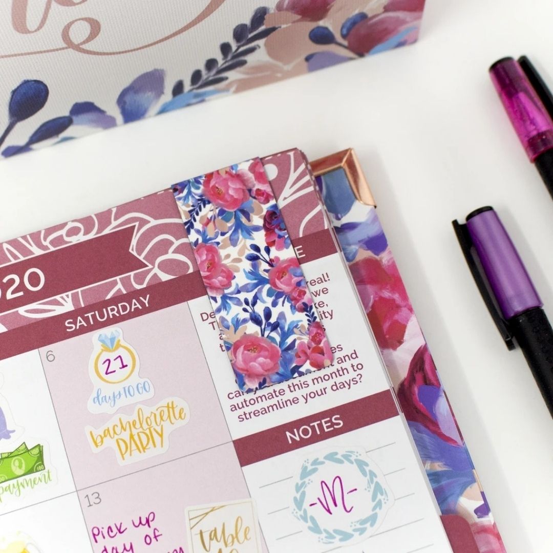 Botanical Magnetic Bookmarks, Set of 3 - Wordkind Stationery Boutique