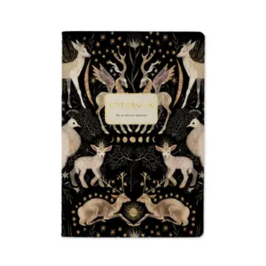 Bruno Visconti Forest Fauna Notebook – Mystical and Inspiring - Wordkind Stationery Boutique