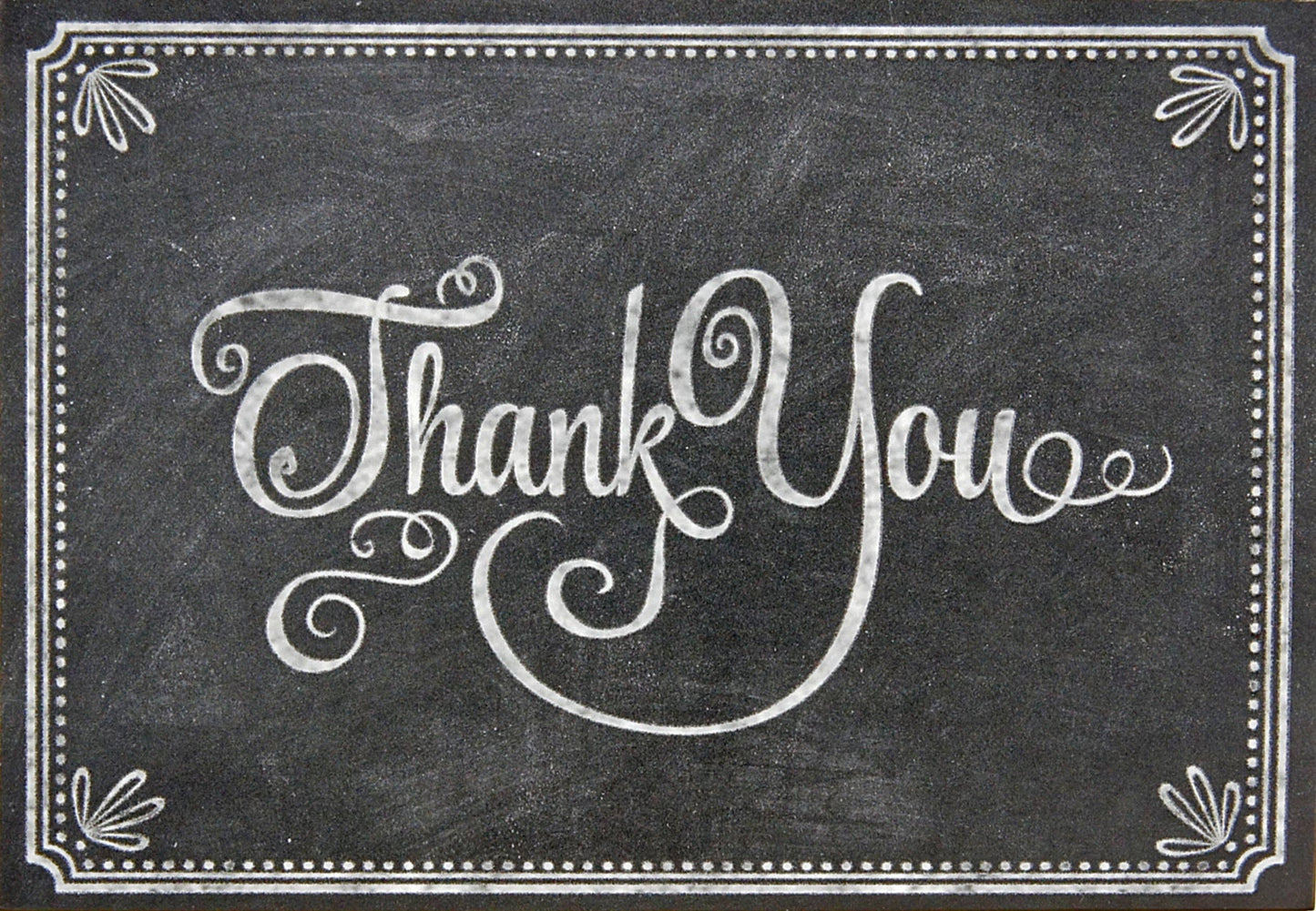 Chalkboard Thank You Notes - Wordkind Stationery Boutique