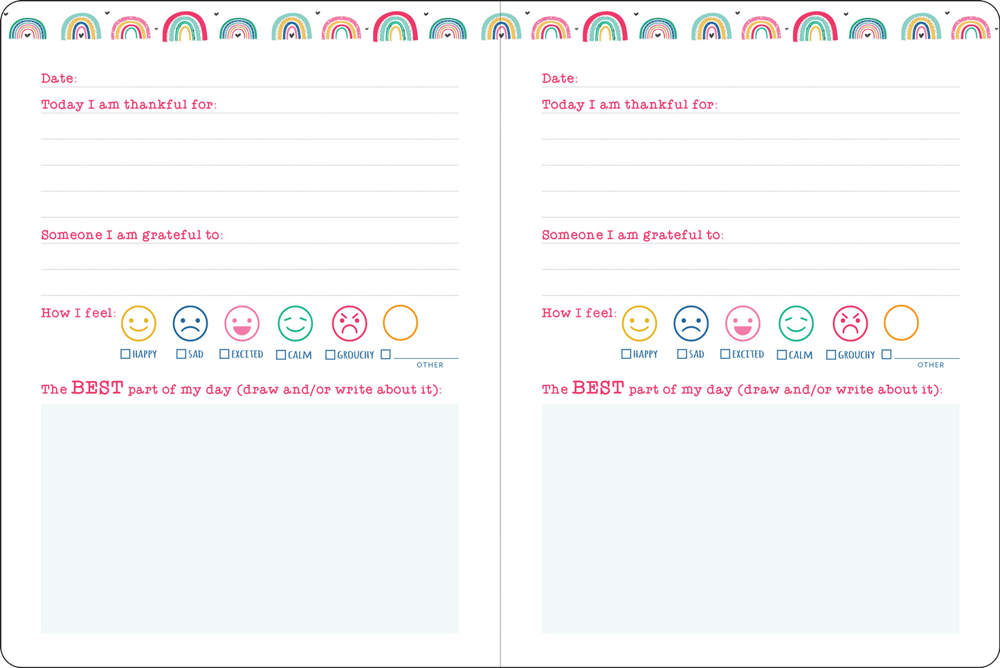 Daily Gratitude Journal for Kids - Wordkind Stationery Boutique