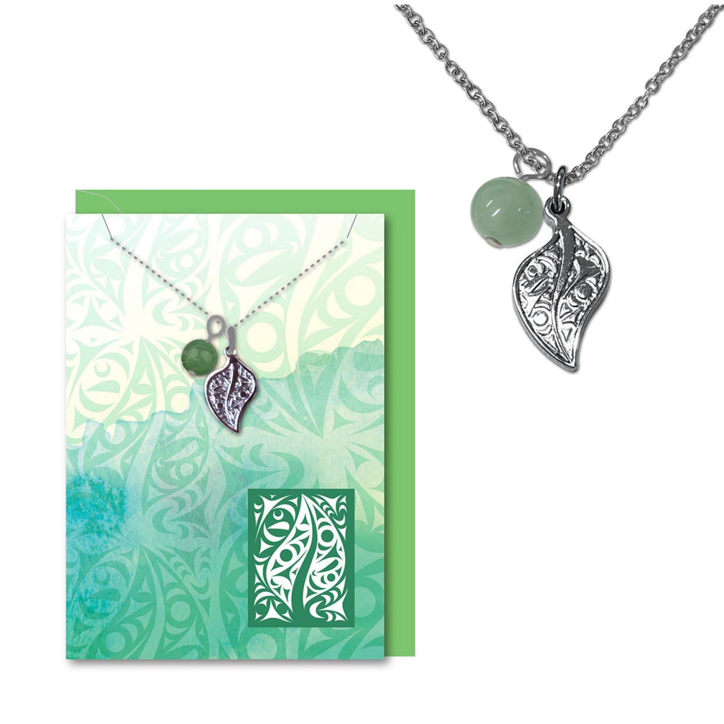 Eco Spirit Keepsake Charm Necklace Card – Native Northwest - Wordkind Stationery Boutique