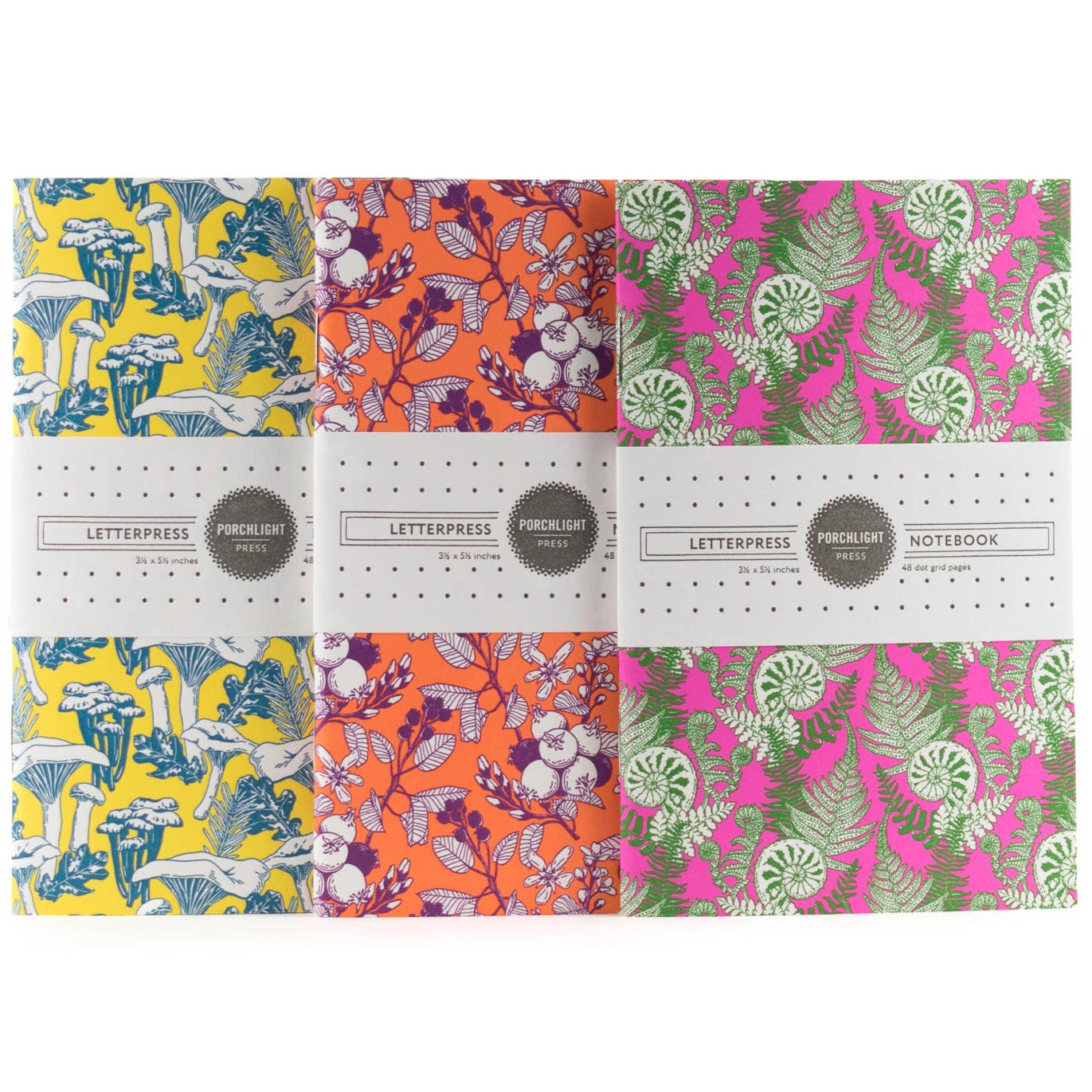 Forest Foraging Series: Saskatoon Berry Pocket Notebook: Dot Pages - Wordkind Stationery Boutique