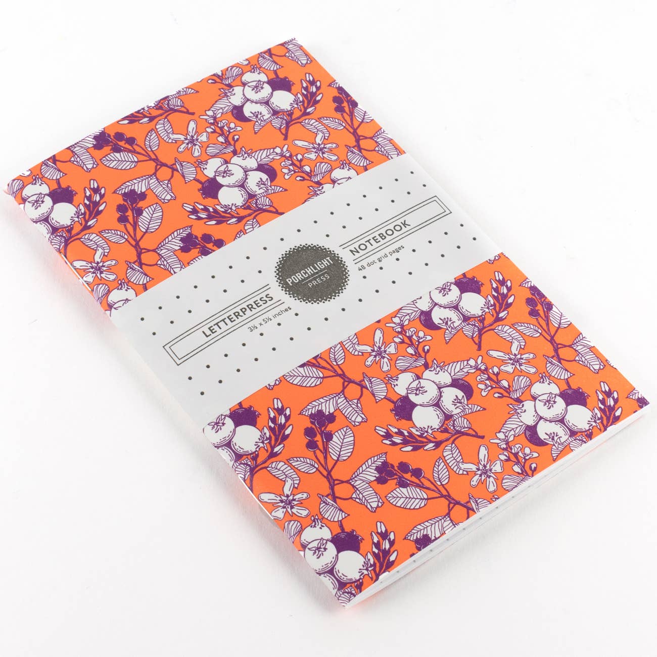 Forest Foraging Series: Saskatoon Berry Pocket Notebook: Dot Pages - Wordkind Stationery Boutique