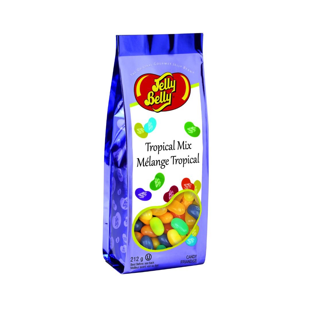 Jelly Belly Tropical Mix Premium Jelly Beans - 212g Bag - Wordkind Stationery Boutique