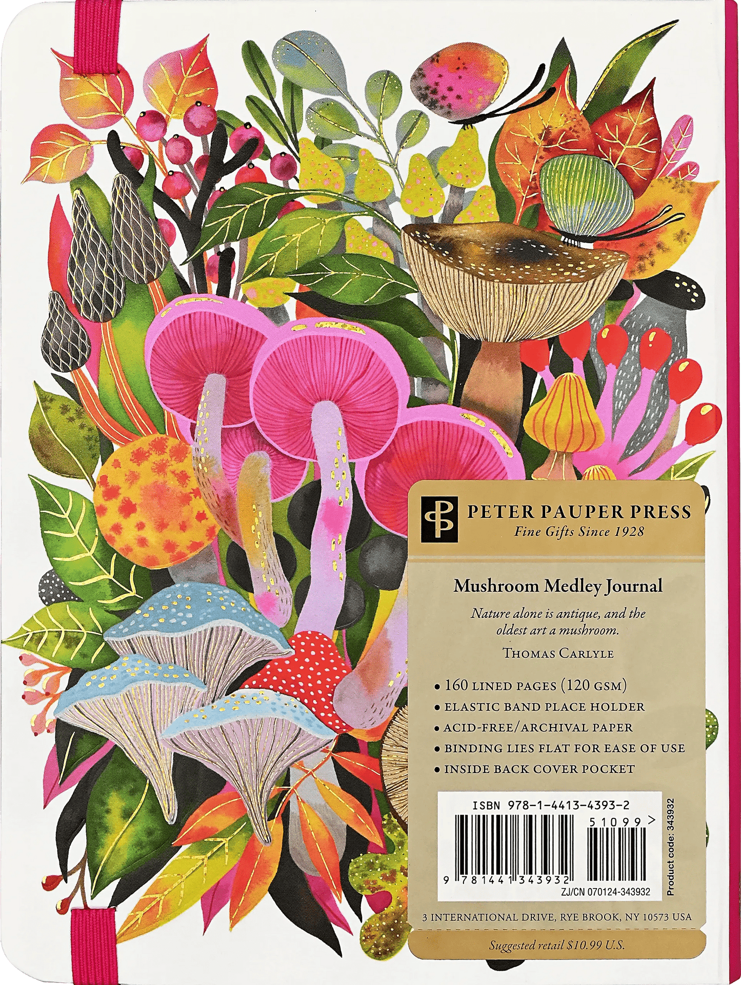 Mushroom Medley Journal - Wordkind Stationery Boutique