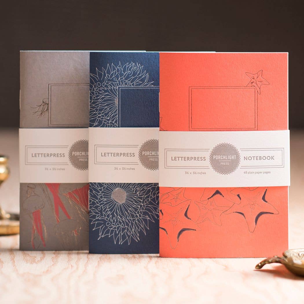 Sea Anemone Pocket Notebook - Wordkind Stationery Boutique