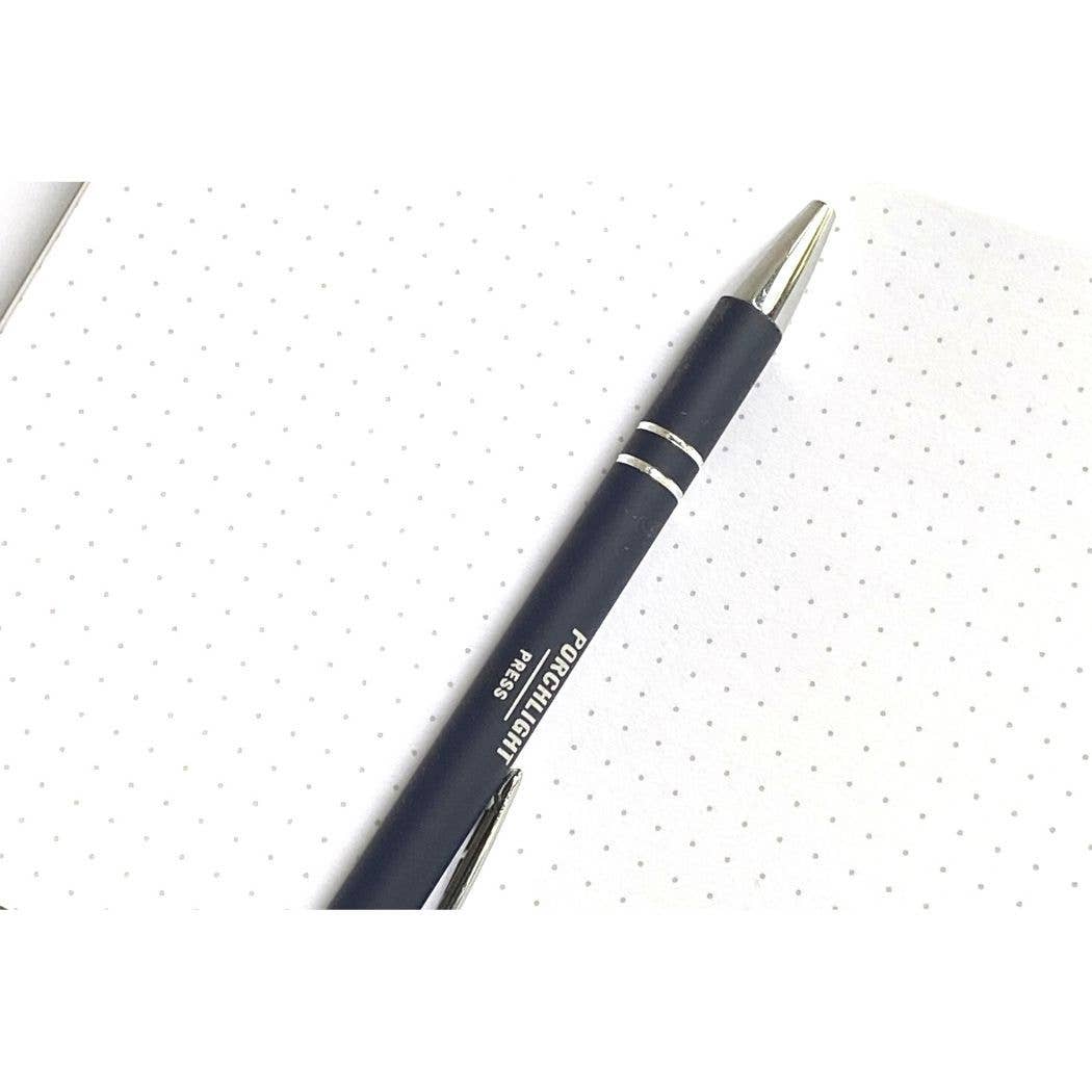 Set of 3 Pocket Letterpress Notebooks - Geometric Foil: Dot Pages - Wordkind Stationery Boutique