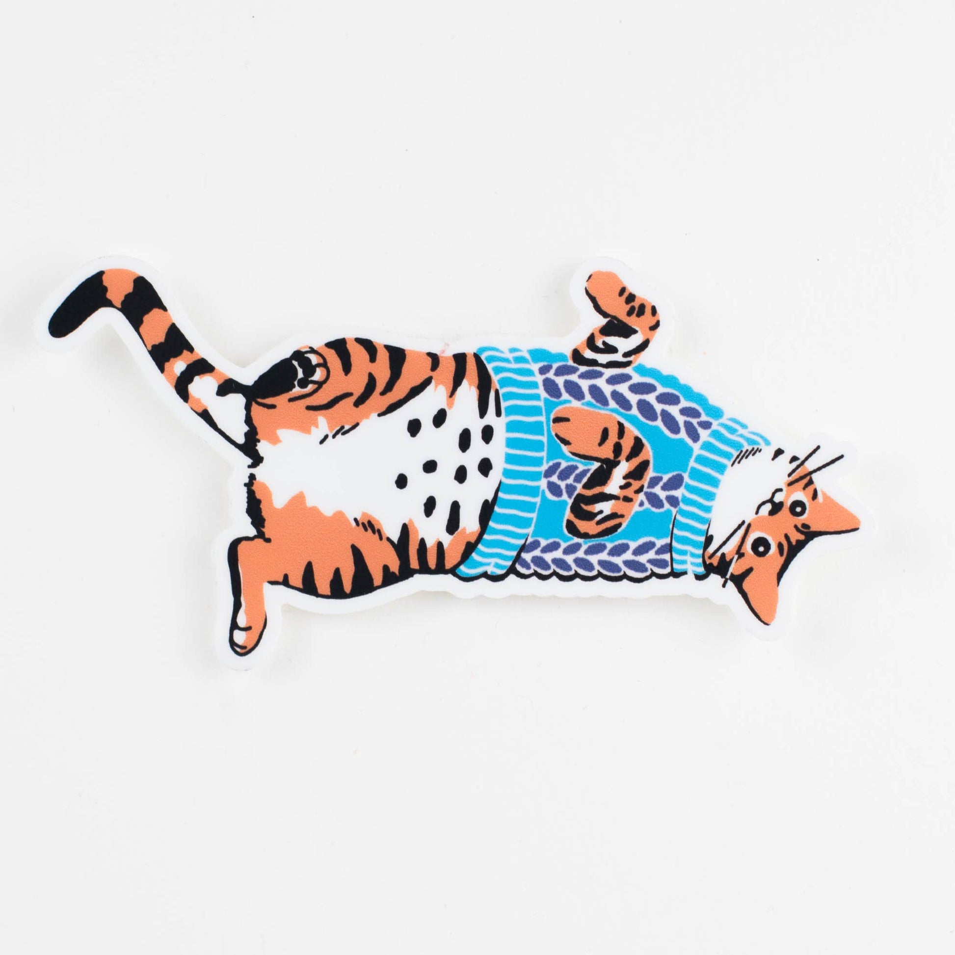 Sticker: Sweater Cat - Wordkind Stationery Boutique