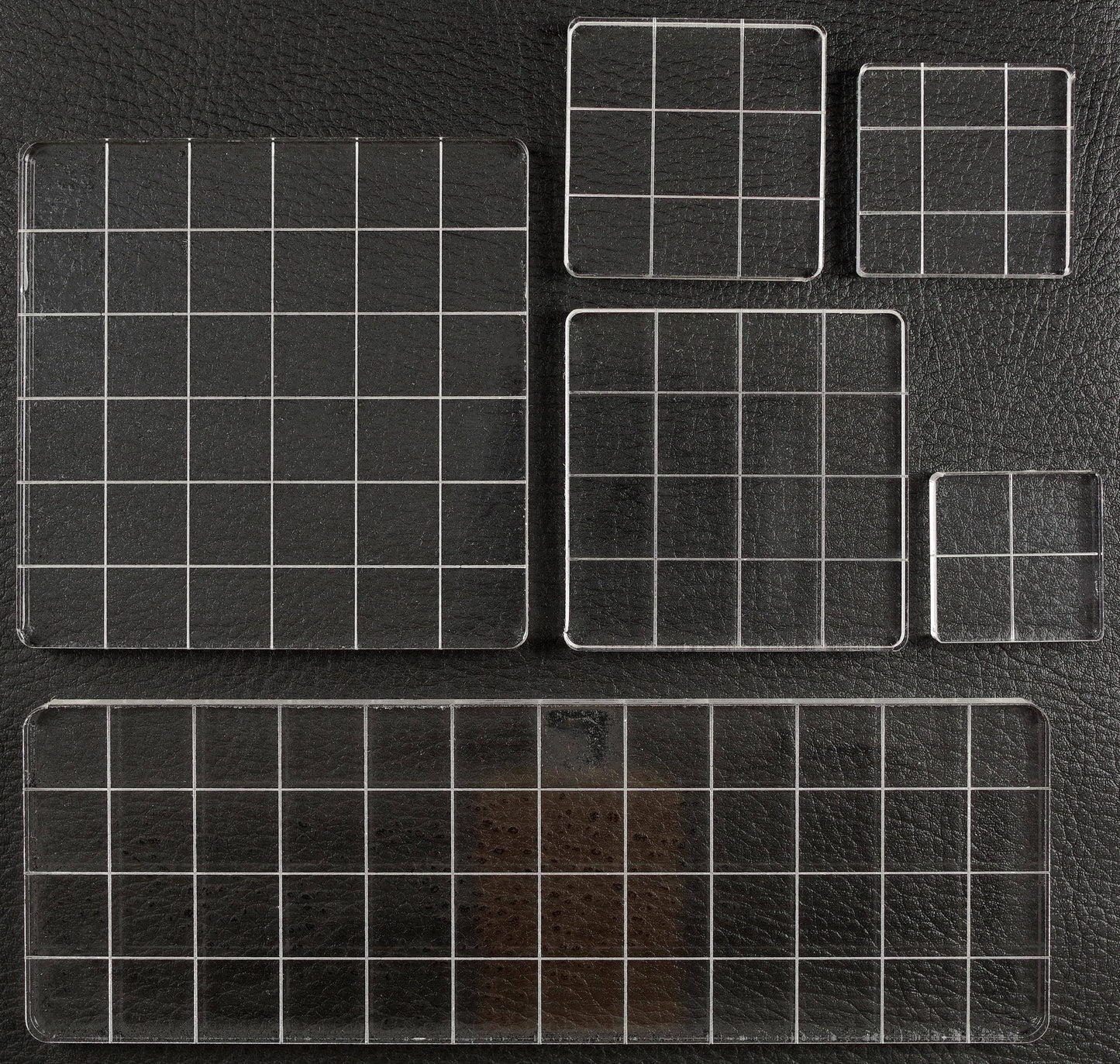 Studio Series Acrylic Block Stamp Set (6 clear blocks) - Wordkind Stationery Boutique
