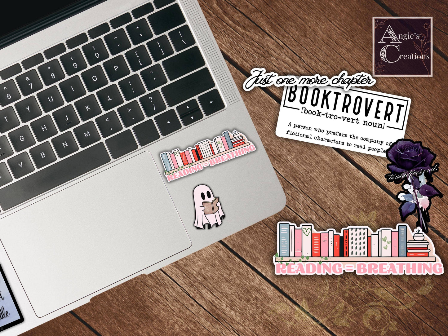 Vibrant Colourful Heart Vinyl Sticker | Made in Canada - Wordkind Stationery Boutique