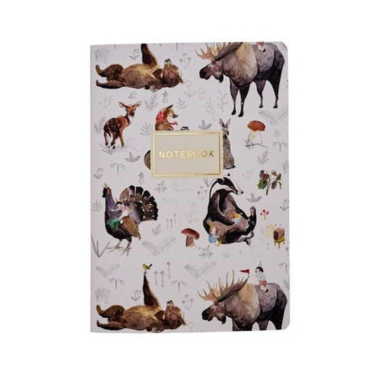 Bruno Visconti "Forest Animals" Notebook - Wordkind