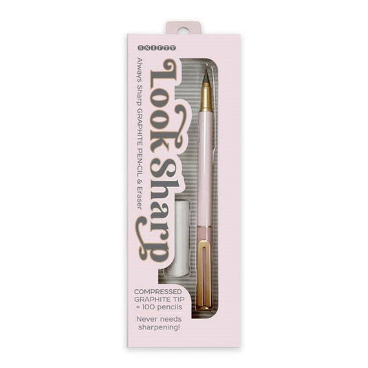 Copy of Look Sharp Compressed Graphite Pencil- Blush - Wordkind