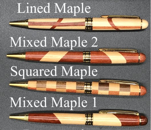 Handmade Wooden Maple Pen - Wordkind