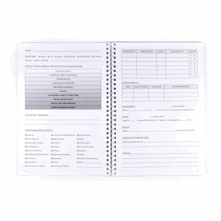Mental Health Diary - Wordkind