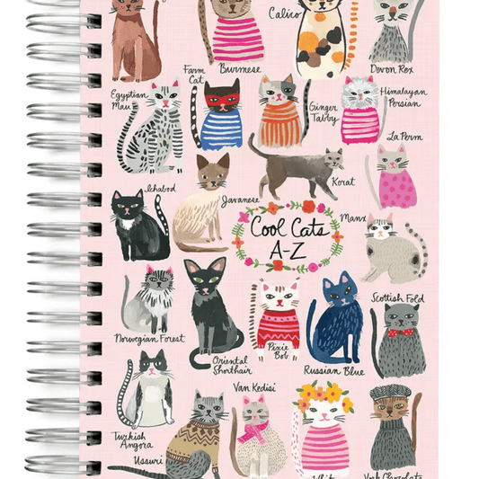 Cool Cats A-Z Journal- Wordkind