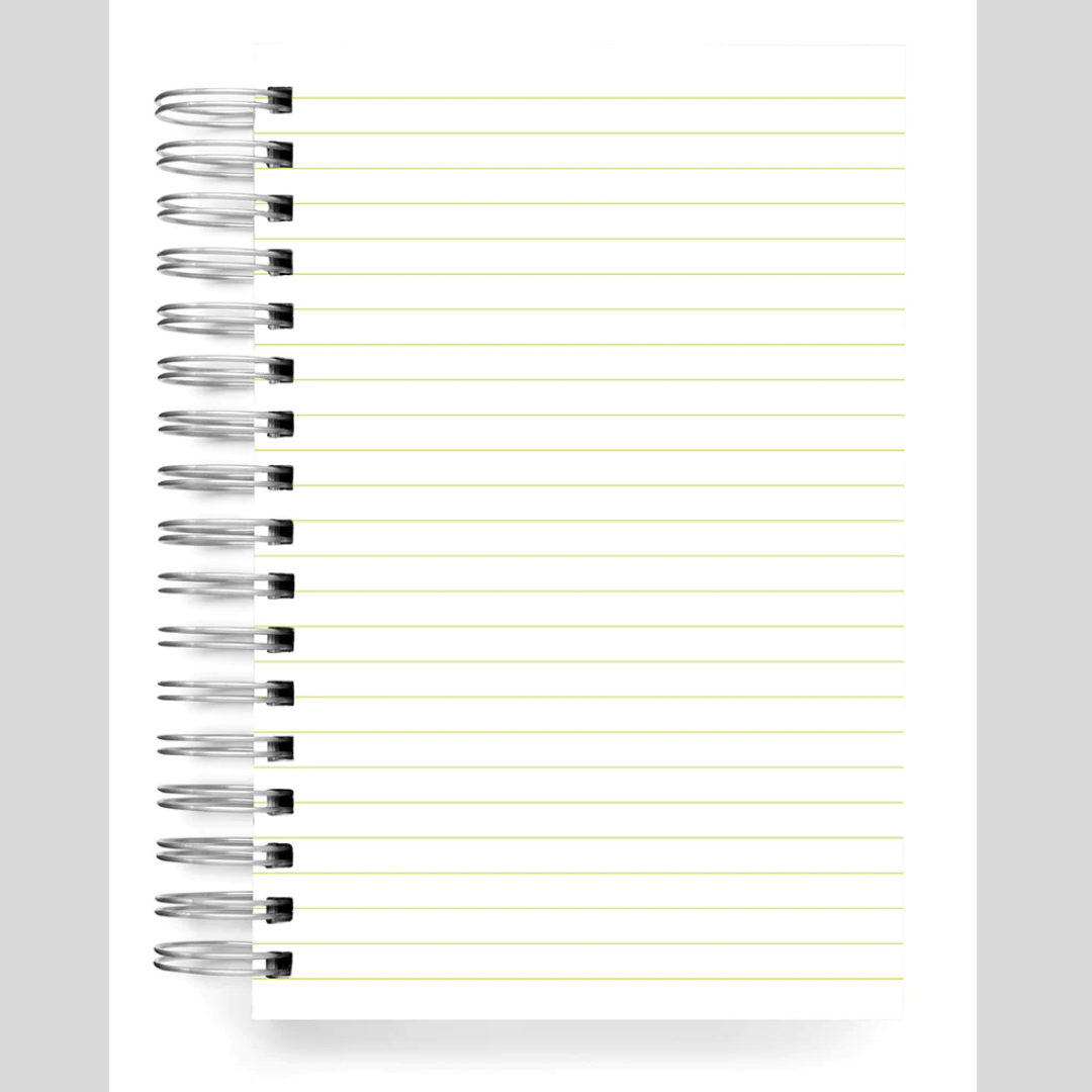 Blank Lined Page- Eco-friendly Fountian Pen Journal- Wordkind