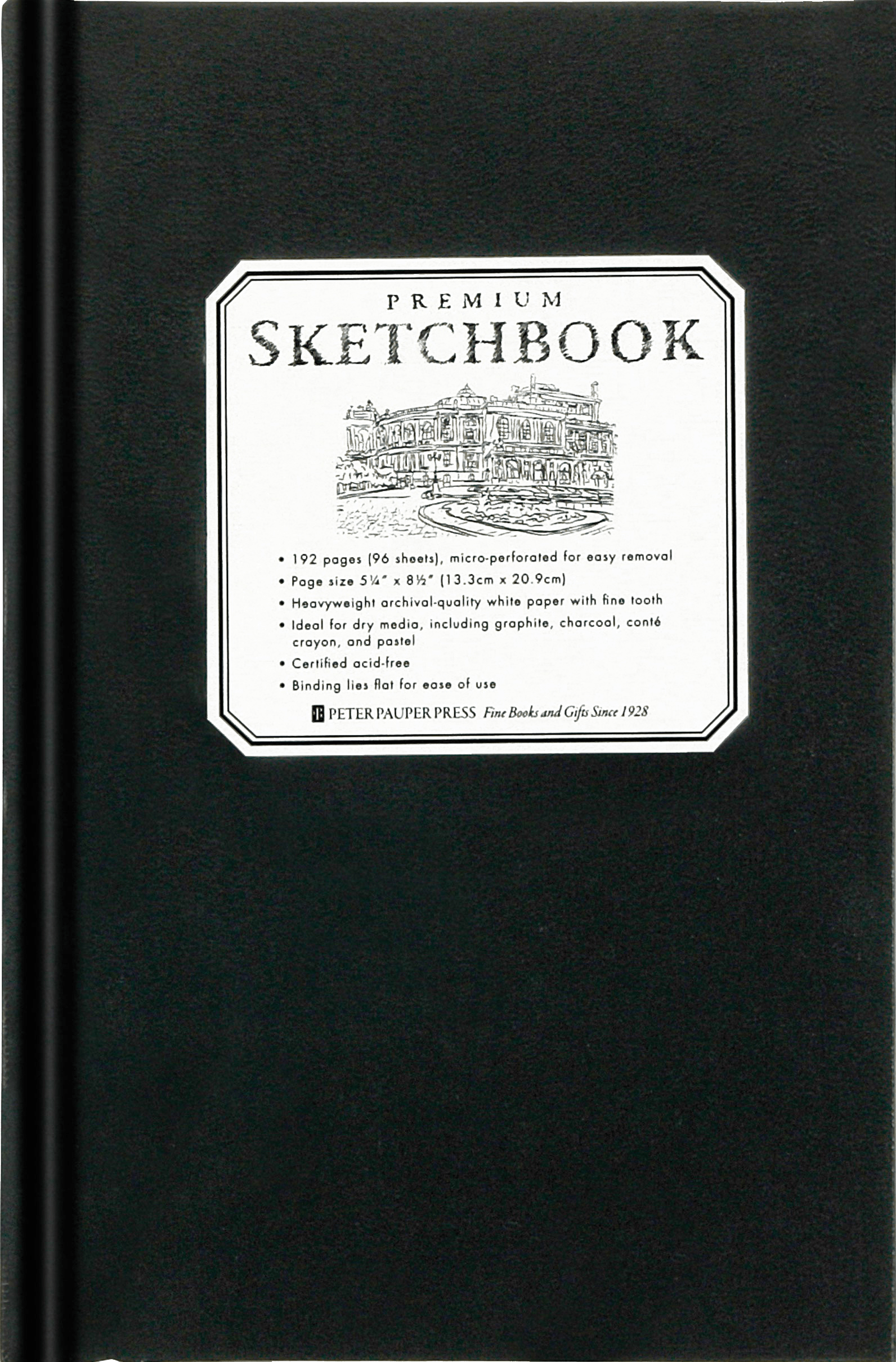5 1/2 x 8 1/2 Premium Sketchbook - Wordkind Stationery Boutique